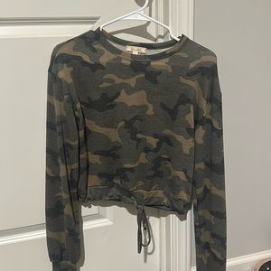 Camp crop/long sleeve